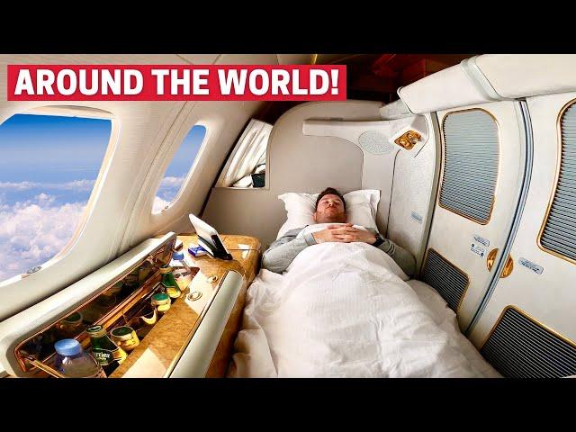 Flying First Class to Every Continent in 7 days