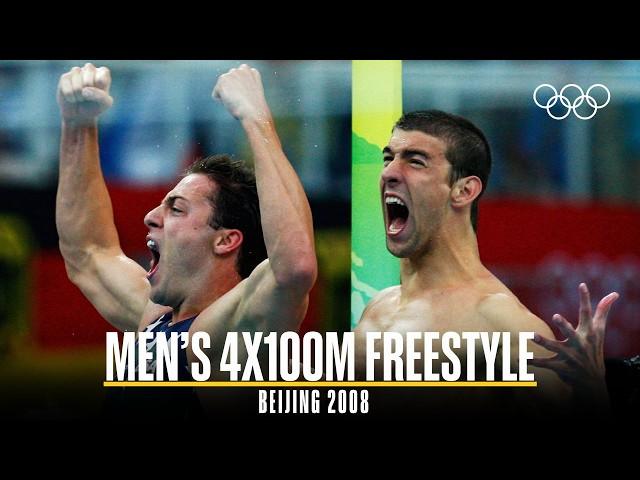 The Greatest Relay Race Ever? Men's 4x100 Freestyle Beijing 2008