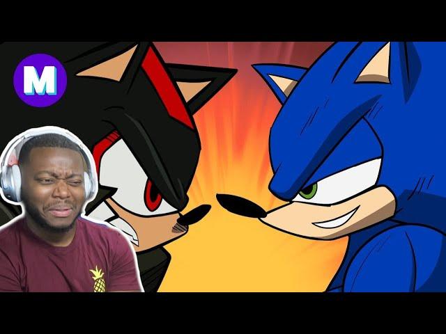 Sonic JoJo: Sonic vs Shadow REACTION | @mashed