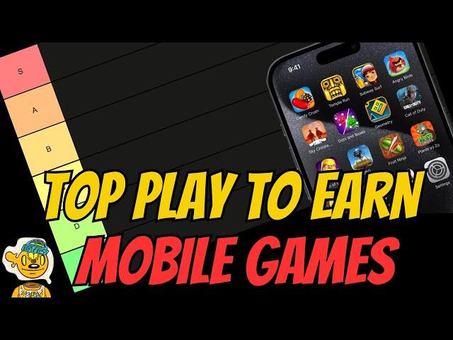 Top 2025 Play-to-Earn Mobile Games Ranked!