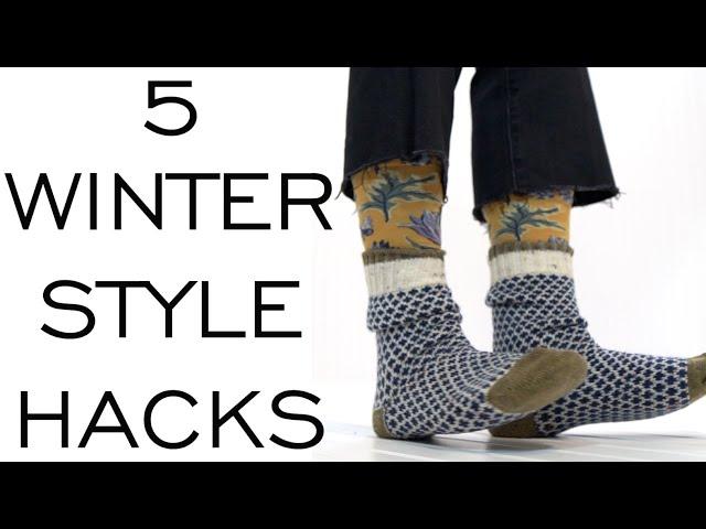 WINTER STYLE HACKS to keep warm & still EDGY CHIC / Cold Weather / Capsule Wardrobe / Emily Wheatley