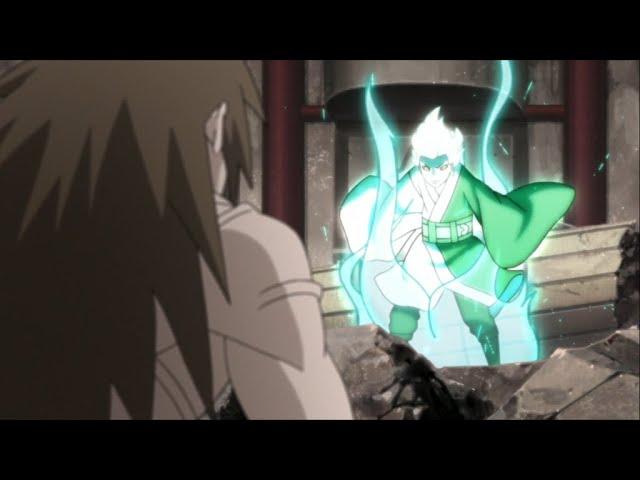 Mitsuki Sage Mode vs Sekiei and Boruto vs Ku Sama (English Sub)