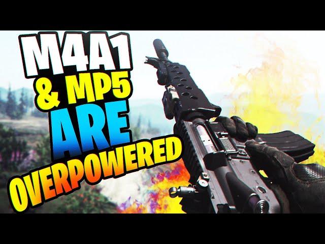 THE BEST TRYHARD LOADOUT IN SOLOS M4A1 + MP5 CANNOT BE STOPPED! (Warzone Loadout & Gameplay)