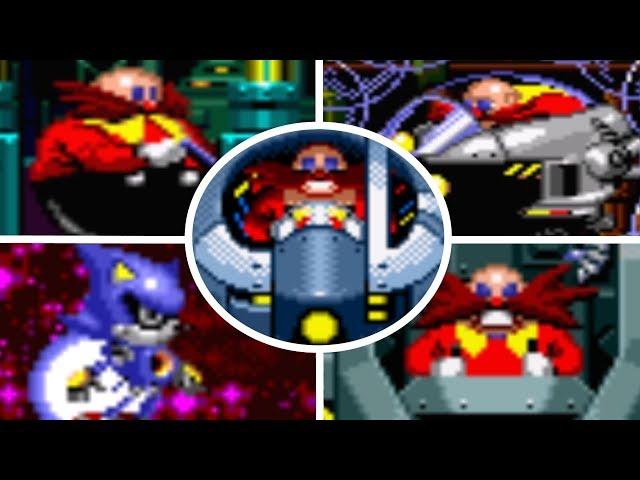 Sonic CD - All Bosses + Cutscenes (No Damage)