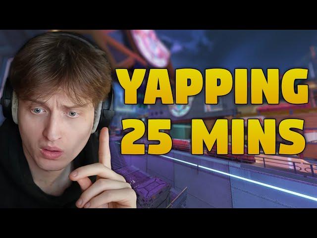 MANDE YAPPING FOR 25 MINUTES STRAIGHT