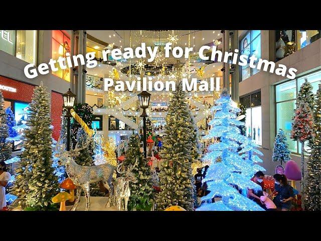 [4K] Getting ready for Christmas 2021 | KL Pavilion shopping mall  |  walking tour 4k 2021