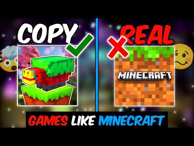 TOP 5 BEST COPY GAMES LIKE MINECRAFT 1.21 | FREE MINECRAFT COPY'S 2024 | Smarty Wings