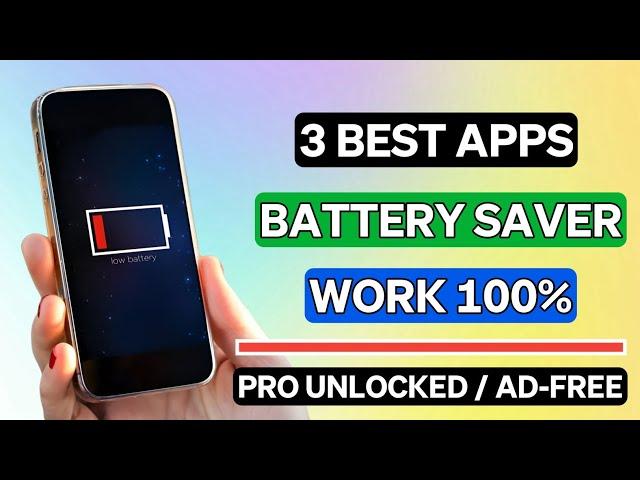 3 Best Battery Saver App For Android in 2024 | Mobile Battery Saving App