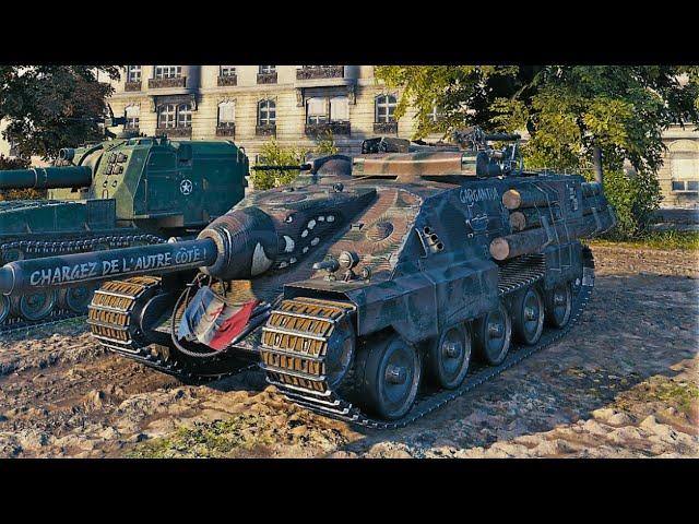 AMX 50 Foch B 10K Damage 11 Kills World of Tanks Gameplay (4K)