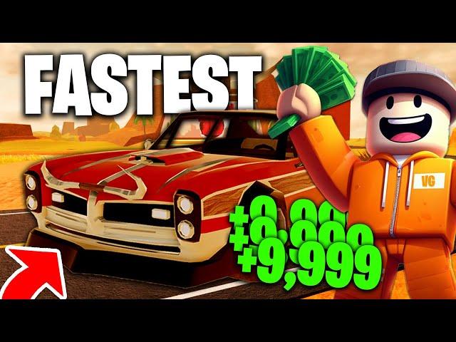 FASTEST Way To Make Money in Roblox Jailbreak