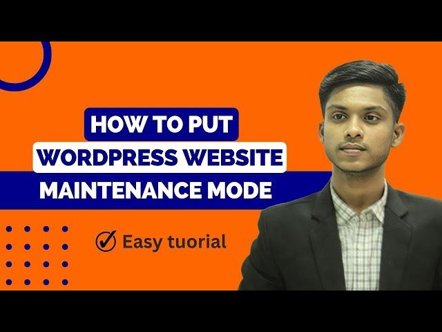 How To Put WordPress site Into Maintenance Mode - Easy Method | Maintenance Plugin | Solo It BD