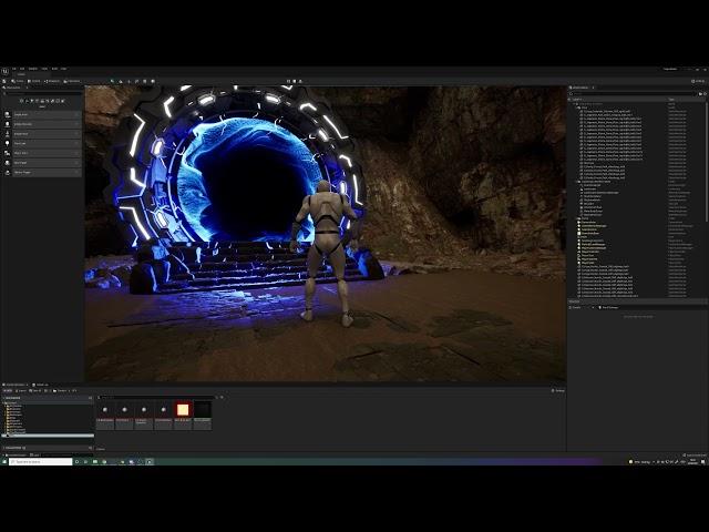 My first Unreal Engine 5 portal effect