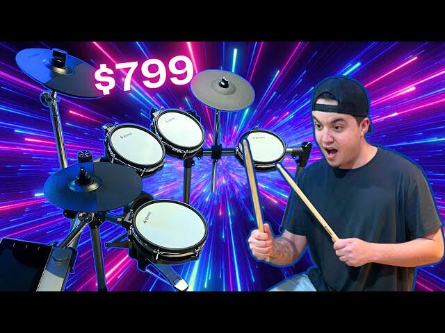 I'm SHOCKED | NEW Donner Beat Electronic Drum Kit (FULL UNBOXING/REVIEW)