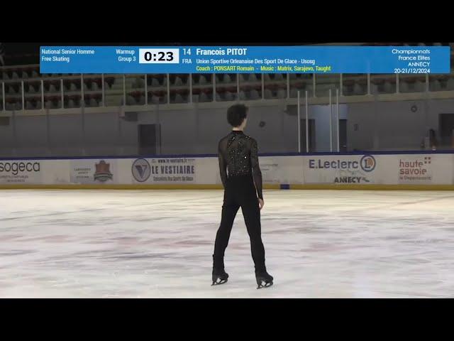 Francois Pitot – 2024/2025 French Figure Skating Championships FS