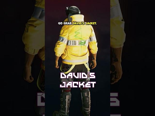 How to Find Guts and David's Jacket from Edgerunners | #cyberpunk2077 #shorts