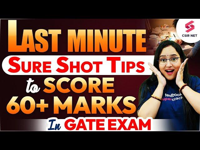 Last Minute Sure Shot Tips to score 60+ marks in GATE 2024 Exam #gate2024 #gatexl #deepshikhamam