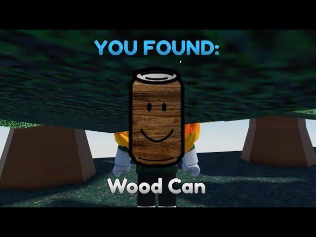 How to get WOOD Can in FIND THE CANS Roblox