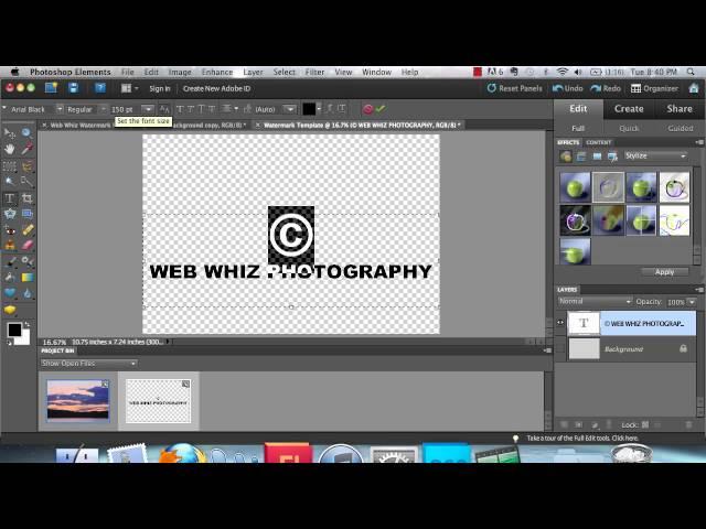 Photoshop Tutorial- Adding Copyright Information..mp4