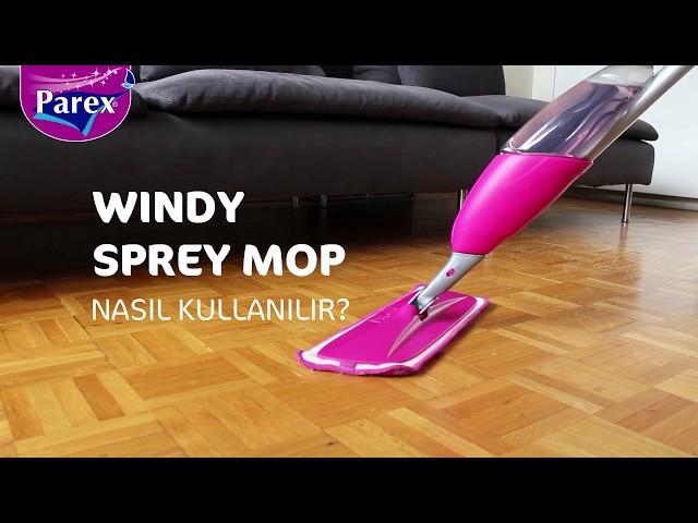 Parex Windy Sprey Mop Nasıl Kullanılır?