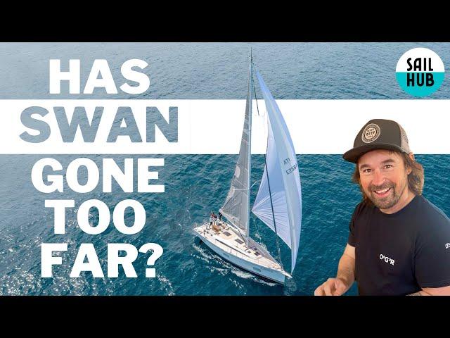 Have the latest cruising yachts gone too far? ~ Swan 48 tour, too modern?