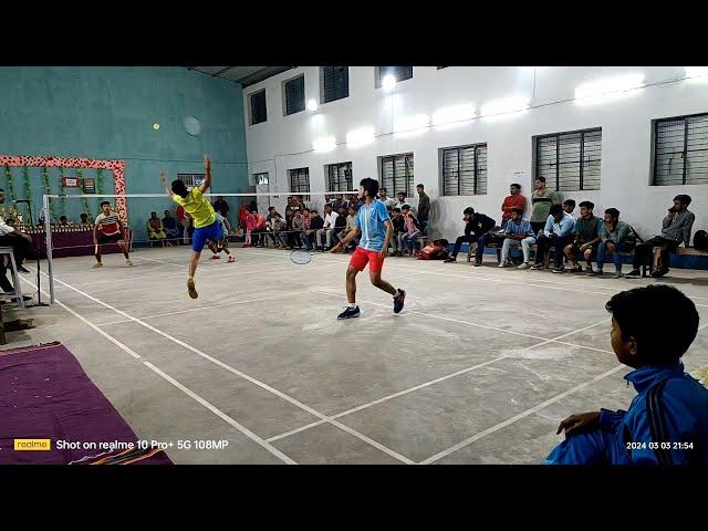 Badminton Tournament Doubles Ramjan & Roshan VS Jonny & Pritam #badmintondoubles #badminton #bwf