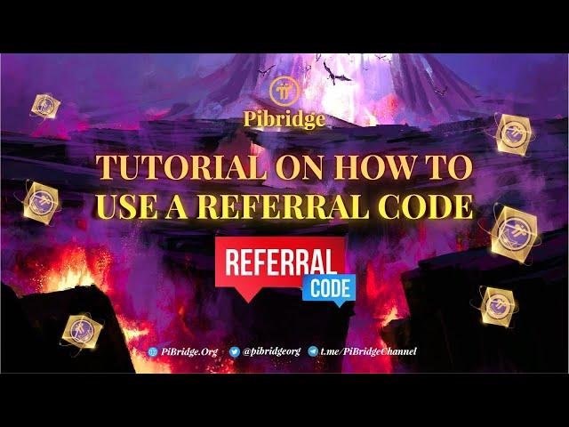 Tutorial On How To Use A Referral Code