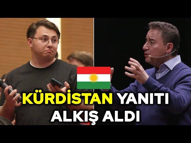 Ali Babacan'ın Kürdistan yanıtı Babala seyircisinden büyük alkış aldı. Soruyu soran çok şaşırdı