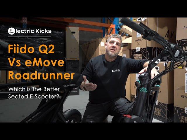 Fiido Q2 Vs eMove Roadrunner: Which is The Better Seated E-Scooter?