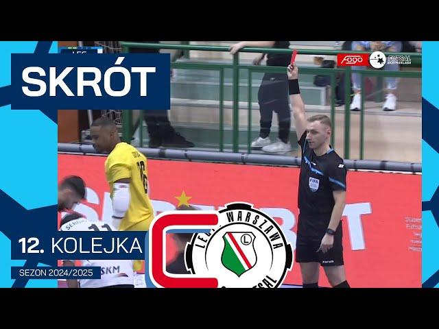 Constract Lubawa - Legia Warszawa 5:4 | SKRÓT | 12. kolejka (2024/25)