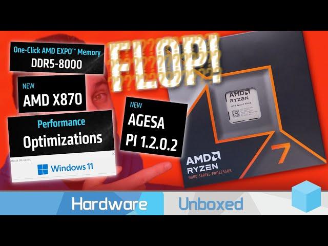 "AMD Zen 5 Performance Improvement Update" Ryzen 7 9700X: 24H2 Update, AGESA 1.2.0.2, Price Cuts!