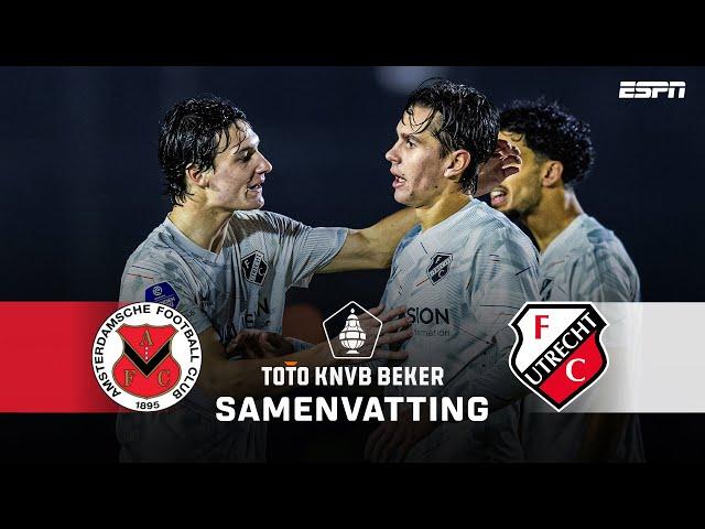  FC UTRECHT houdt niet op met SCOREN, PRACHTPEGEL van David Min ‍ | Samenvatting AFC - FC Utrecht