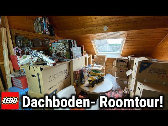 Roomtour auf dem LEGO Dachboden!  (bei Oma)