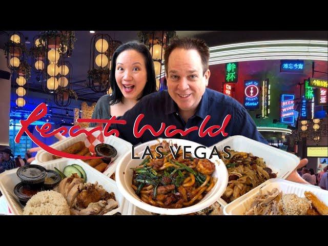 Resorts World Las Vegas Famous Foods Street Eats Asia Food Hall