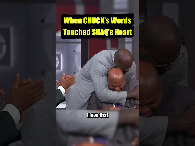 When CHUCK's Words Touched SHAQ's Heart