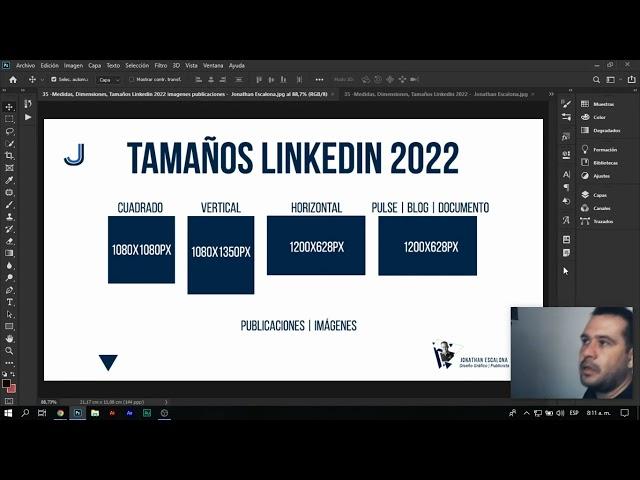 TAMAÑOS MEDIDAS IMAGENES PERFIL PUBLICACIONES LINKEDIN 2022 | BIEN EXPLICADO