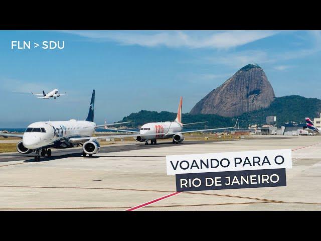 VOANDO PARA O SANTOS DUMONT (SDU) COM A GOL NO BOEING 737-800 - TRIP REPORT