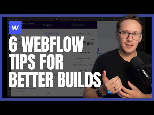  6 Essential Webflow Design Tips for Efficiency and Productivity