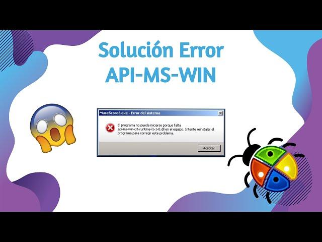 4 PASOS para SOLUCIONAR Error API-MS-WIN-CRT-RUNTIME-l1-2-0.DLL WINDOWS 7  ️ FUNCIONAL!!!