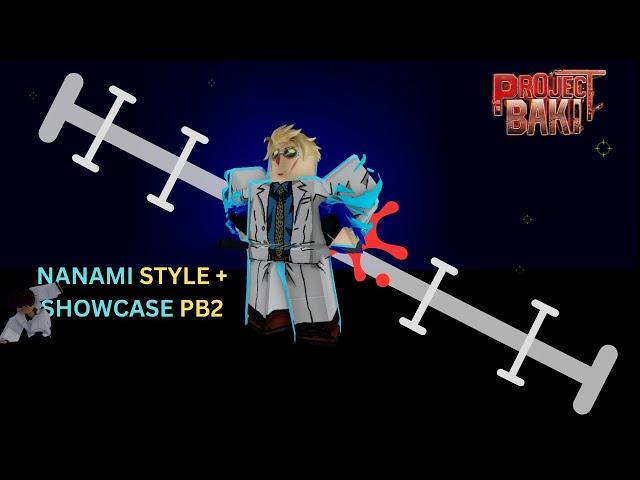 How To Get Nanami Kento Style + Showcase || Project Baki 3 || Roblox