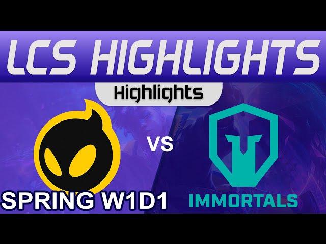 DIG vs IMT Highlights LCS Spring Season 2024 Dignitas vs Immortals by Onivia