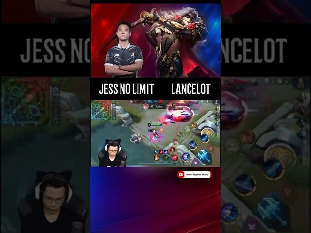 Jess No Limit Lancelot  1 vs 5 Savage  #jessnolimit #mlbb