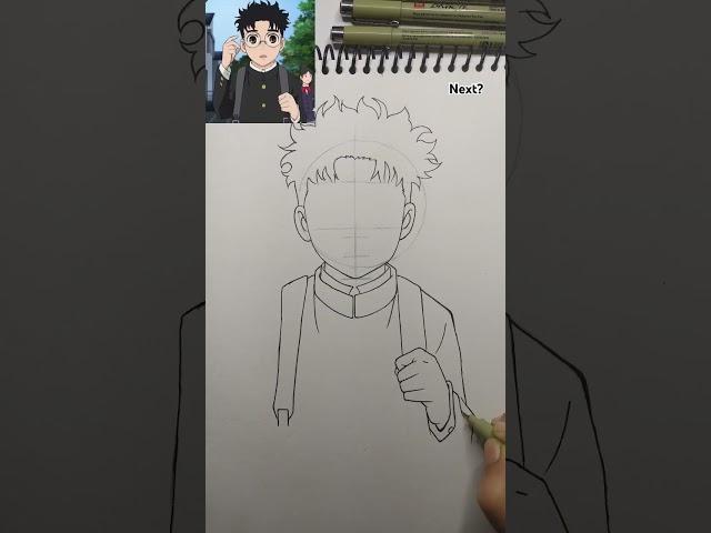 How to DRAW okarun#okarunedit #okarun #dandadan #viralvideo #anime #animeedit