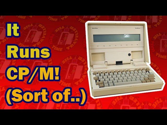 A Rare CP/M Laptop | The MicroOffice RoadRunner