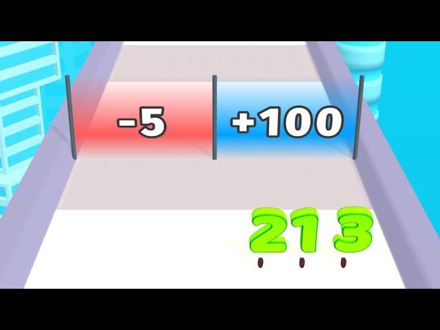 Digit Run 3D - All Levels Gameplay Android, iOS