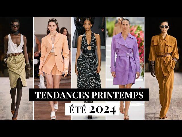 Tout savoir sur les tendances mode Printemps-Été 2024 !