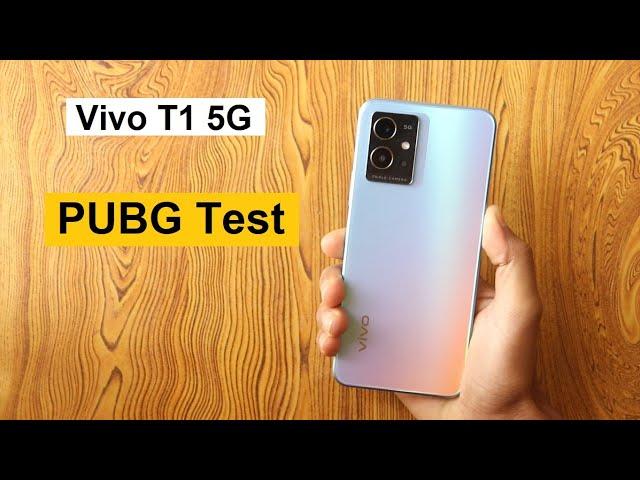 Vivo T1 5G PUBG Test | BGMI Graphics, Heating and Battery Drain Test