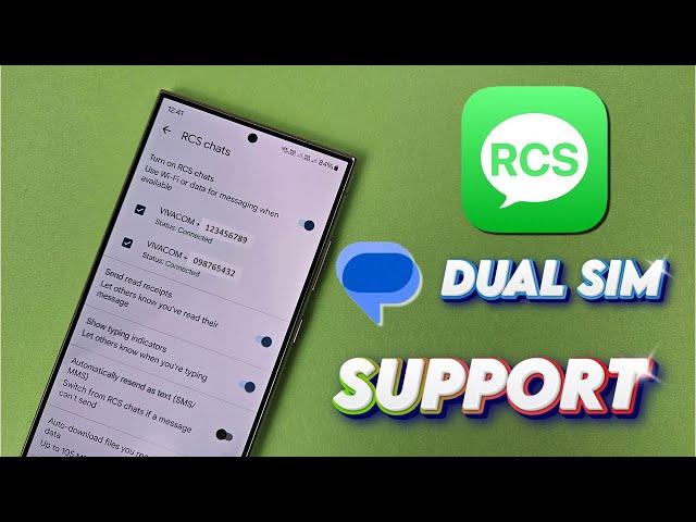 Enable Dual SIM RCS for every phone!