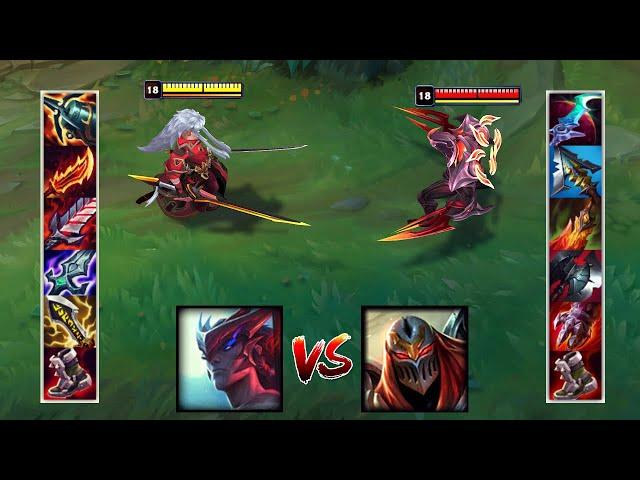 YONE vs ZED SEASON 11 FULL BUILD FIGHTS & Best Pentakills!