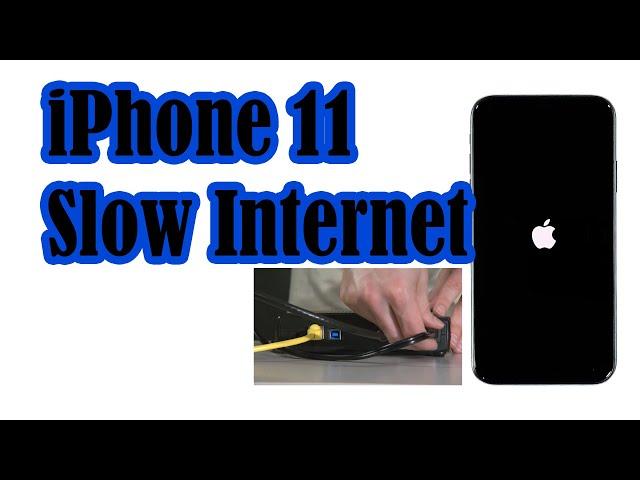 How to Fix the iPhone 11 Slow Internet Issue After iOS 14.2