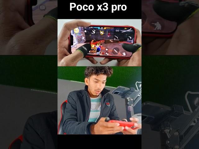 3 finger handcam gameplay solo vs squad poco x3 pro 60fps 120hz 360hz game turbo SD860 Prosecser 4kr